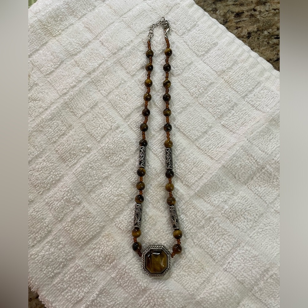 Tigers eye necklace
